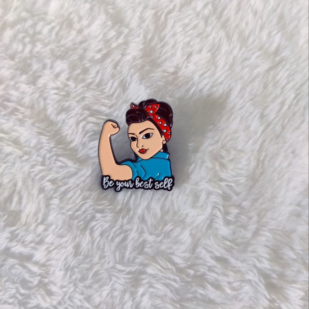 "Be your best self " pin